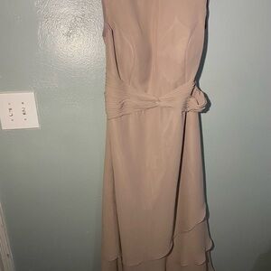 Elegant 2pc Bridal Sleeveless Dress